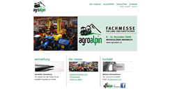 Desktop Screenshot of agroalpin.at